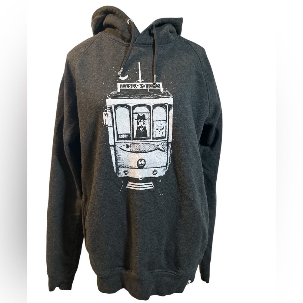 Charcoal Torangja By Richard Rodriguez Wear Art Graphic Hoodie